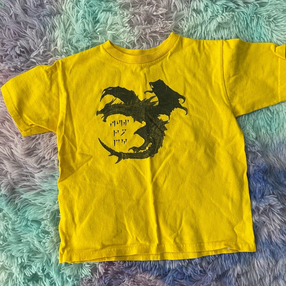 Kids T-Shirt with Skyrim’s Paarthurnax